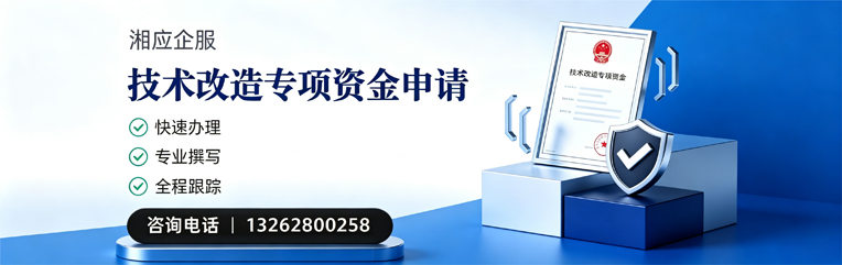 黔东南技术改造专项资金申报服务