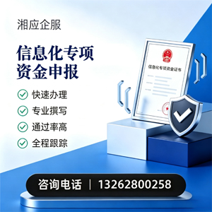 黔东南信息化专项资金申报服务