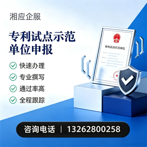 黔东南专利试点示范单位申报服务